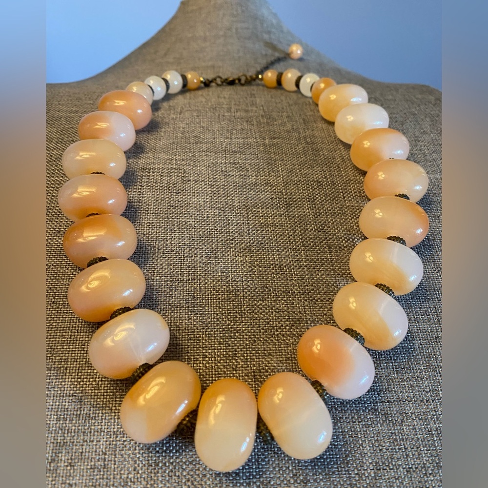 Vintage Czech Glass Beaded Necklace